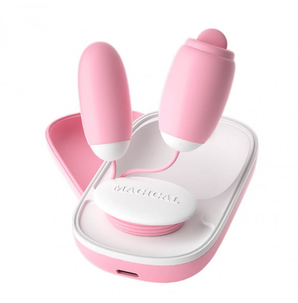 LILO - Magic Box B Tongue Licking Dual Vibrating Eggs (Chargeable - Pink) LILO - Magic Box B Tongue Licking Dual Vibrating Eggs (Chargeable - Pink)